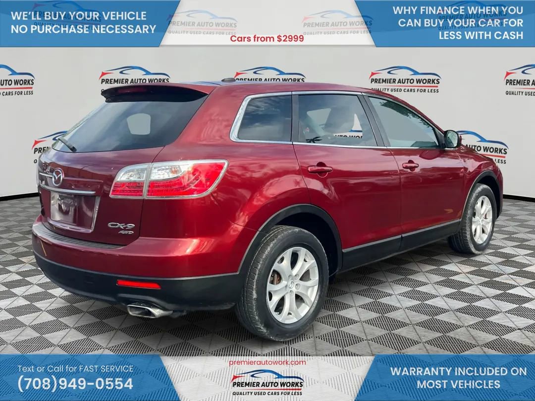 Used 2012 MAZDA CX-9 Touring w/ Moonroof & Bose Audio Pkg AWD/4WD image 4