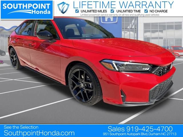 New 2026 Honda Civic Sport