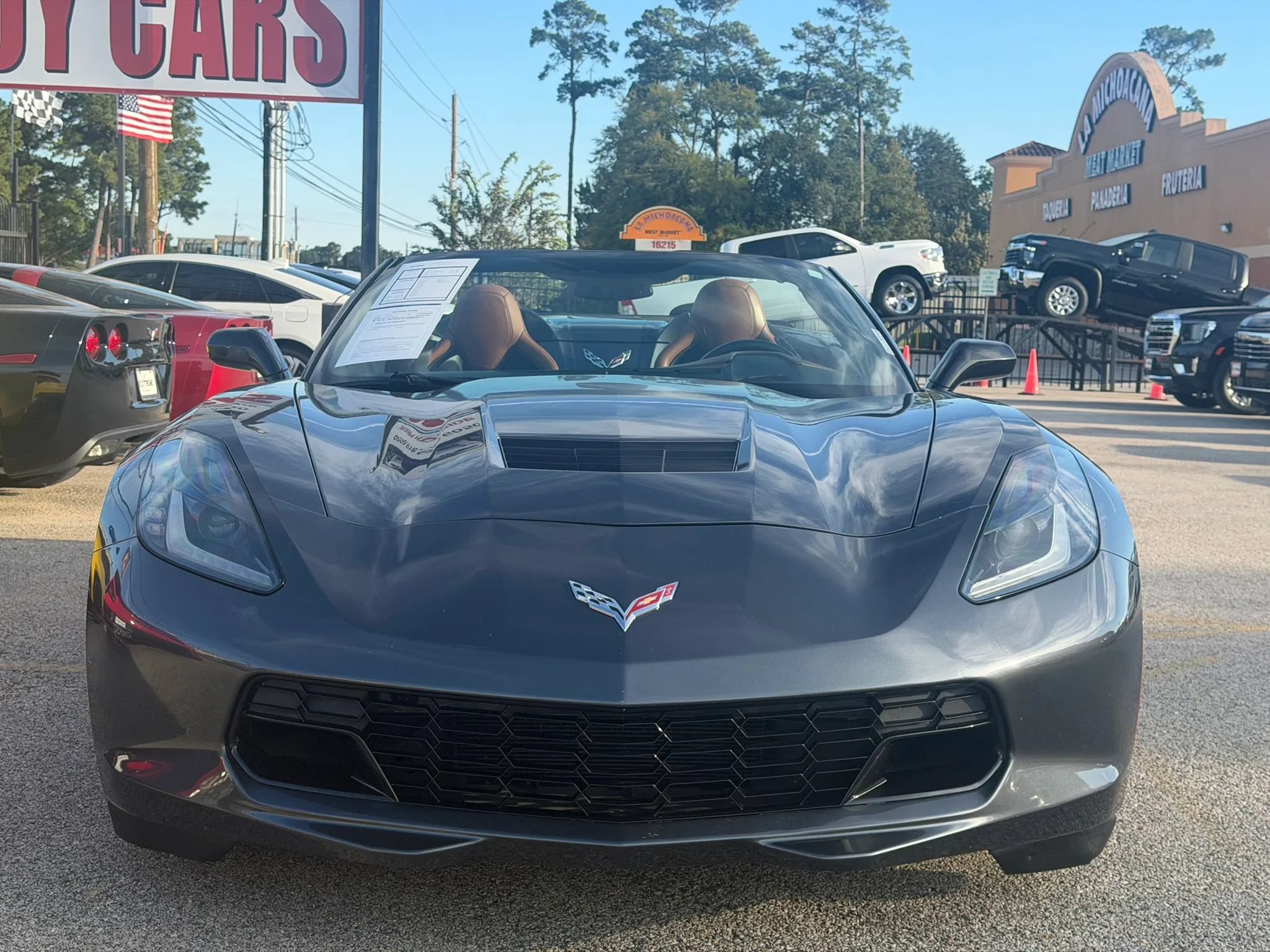 Used 2014 Chevrolet Corvette Stingray Convertible w/ 3LT Preferred Equipment Group RWD image 2