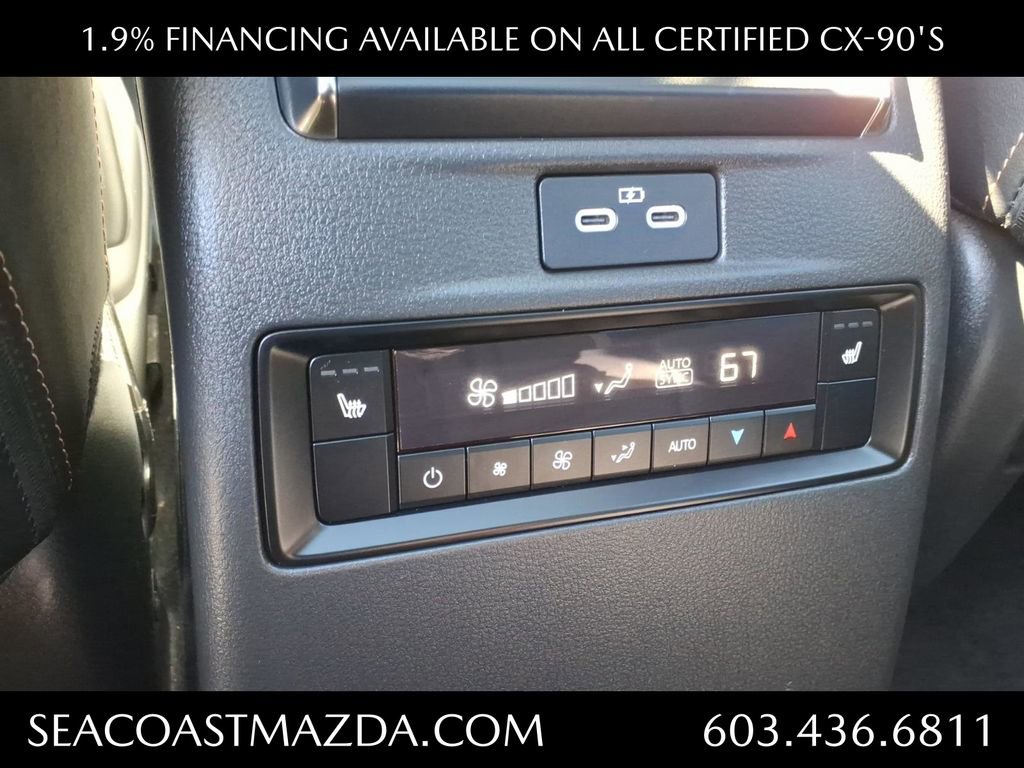 Certified 2025 MAZDA CX-90 3.3 Turbo S w/ Premium Package image 13