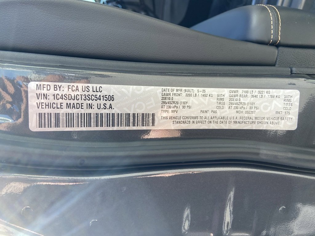 Used 2025 Dodge Durango R/T image 39
