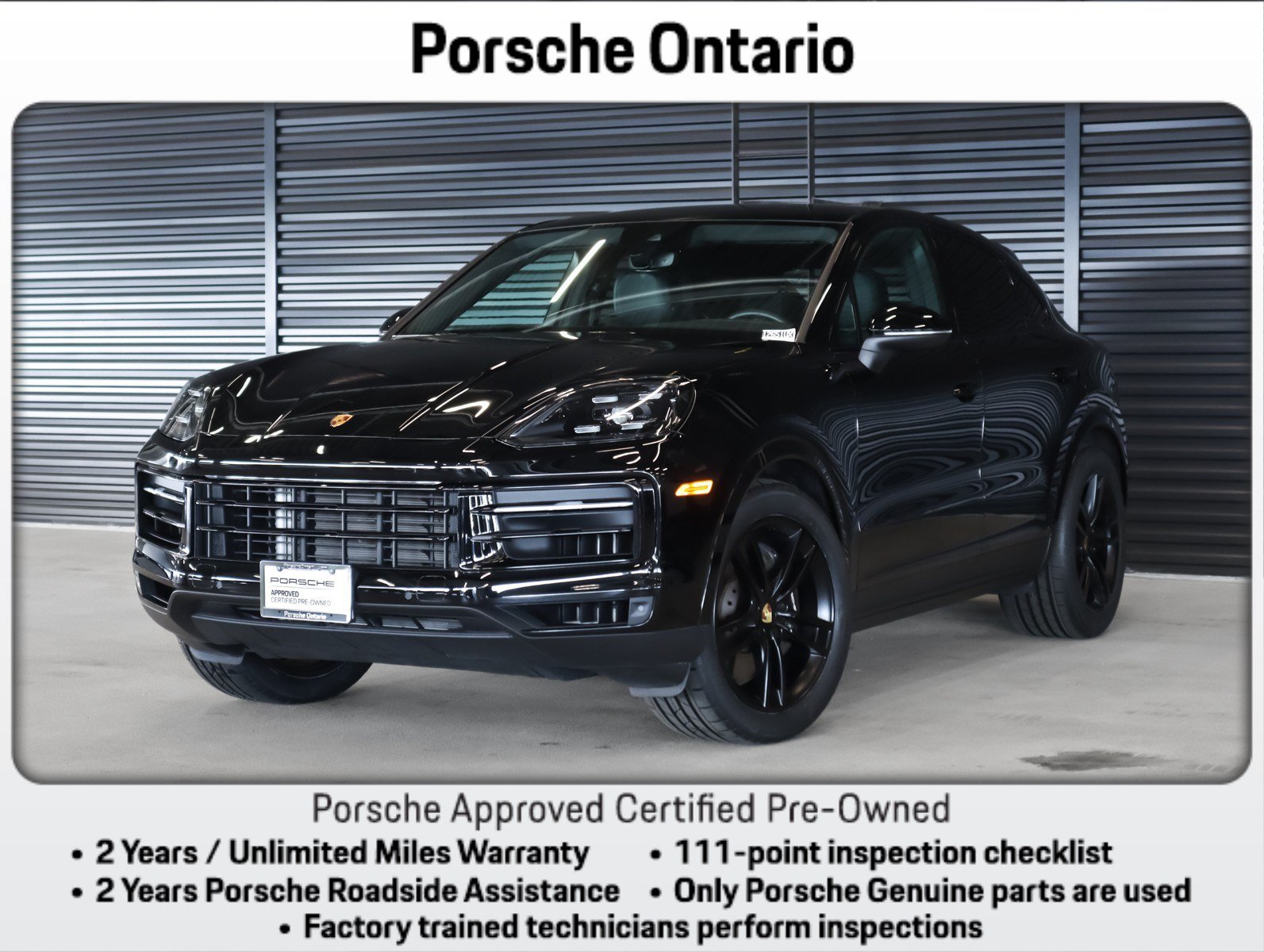 Certified 2024 Porsche Cayenne Coupe