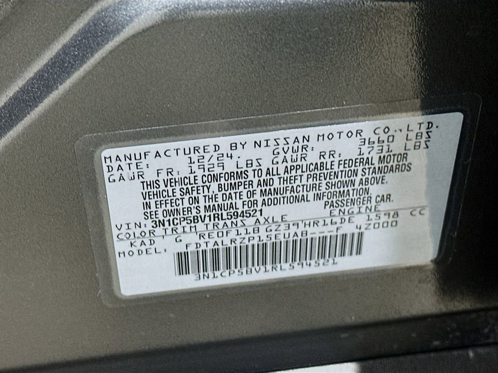 Used 2024 Nissan Kicks S FWD image 30