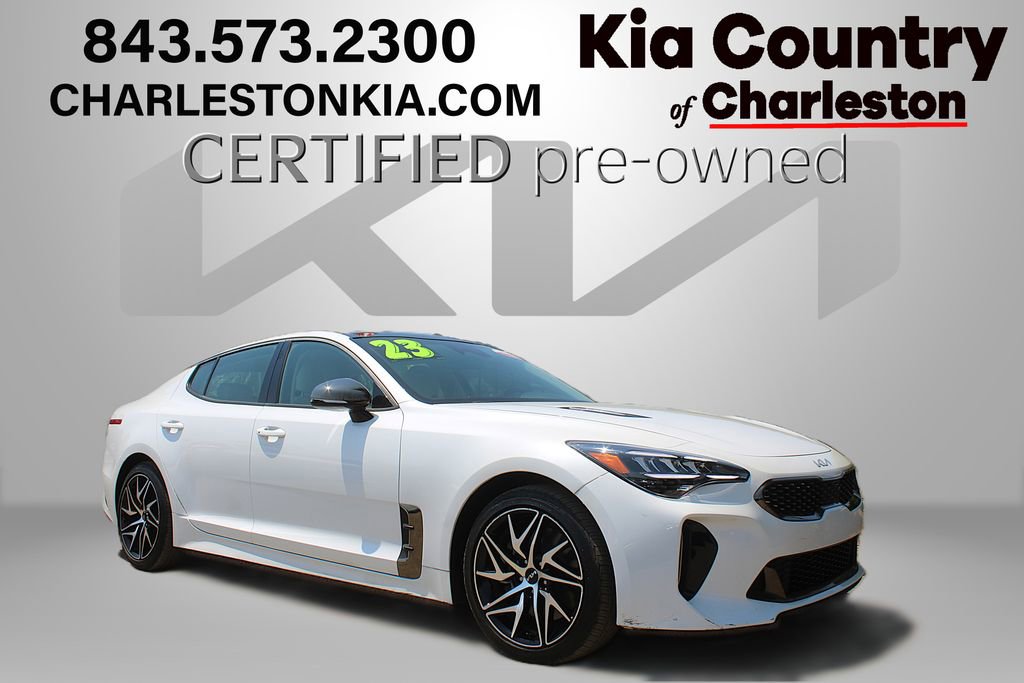 Certified 2023 Kia Stinger GT-Line w/ Sun & Sound Package RWD image 1