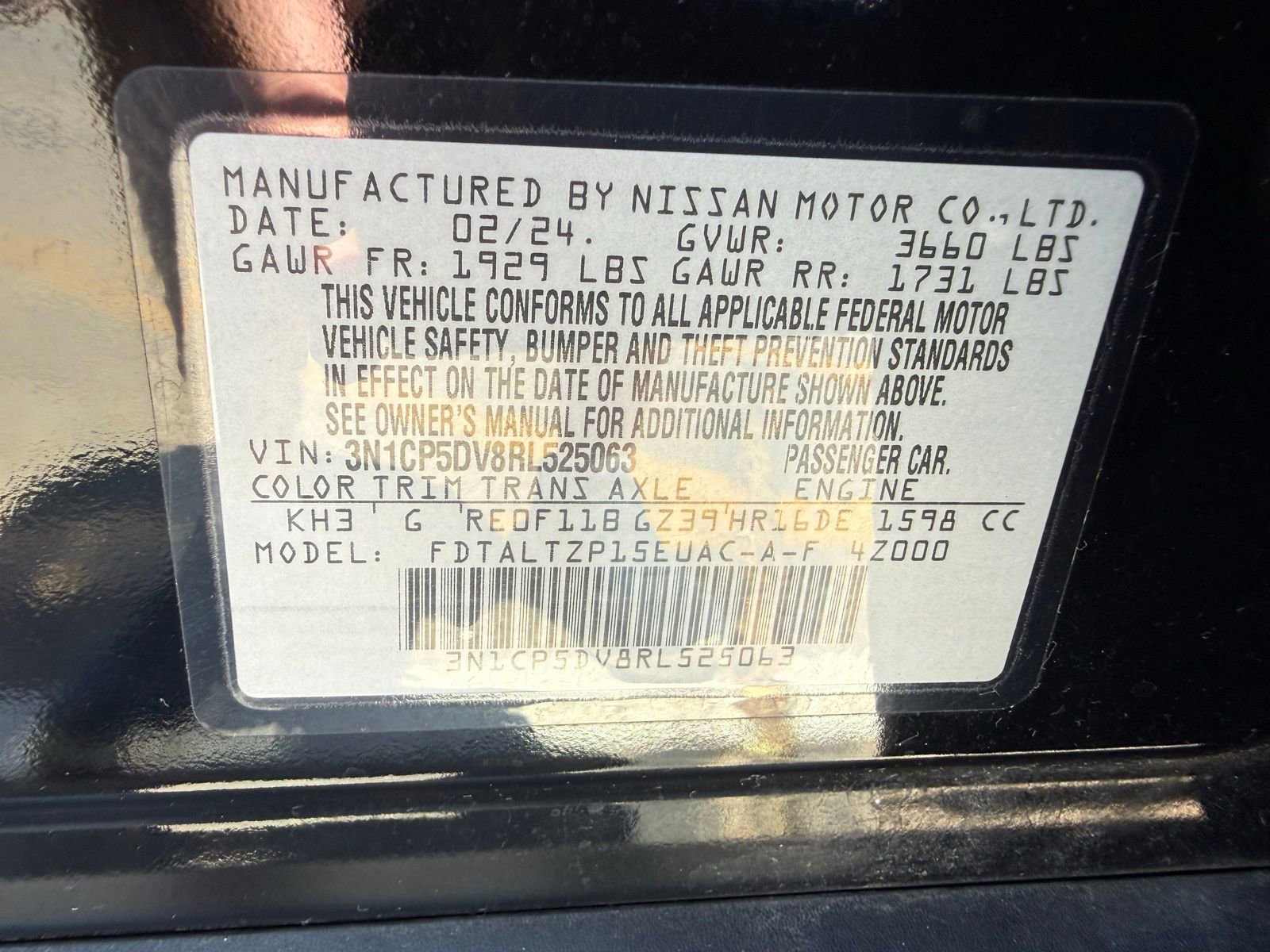 Used 2024 Nissan Kicks SR FWD image 42