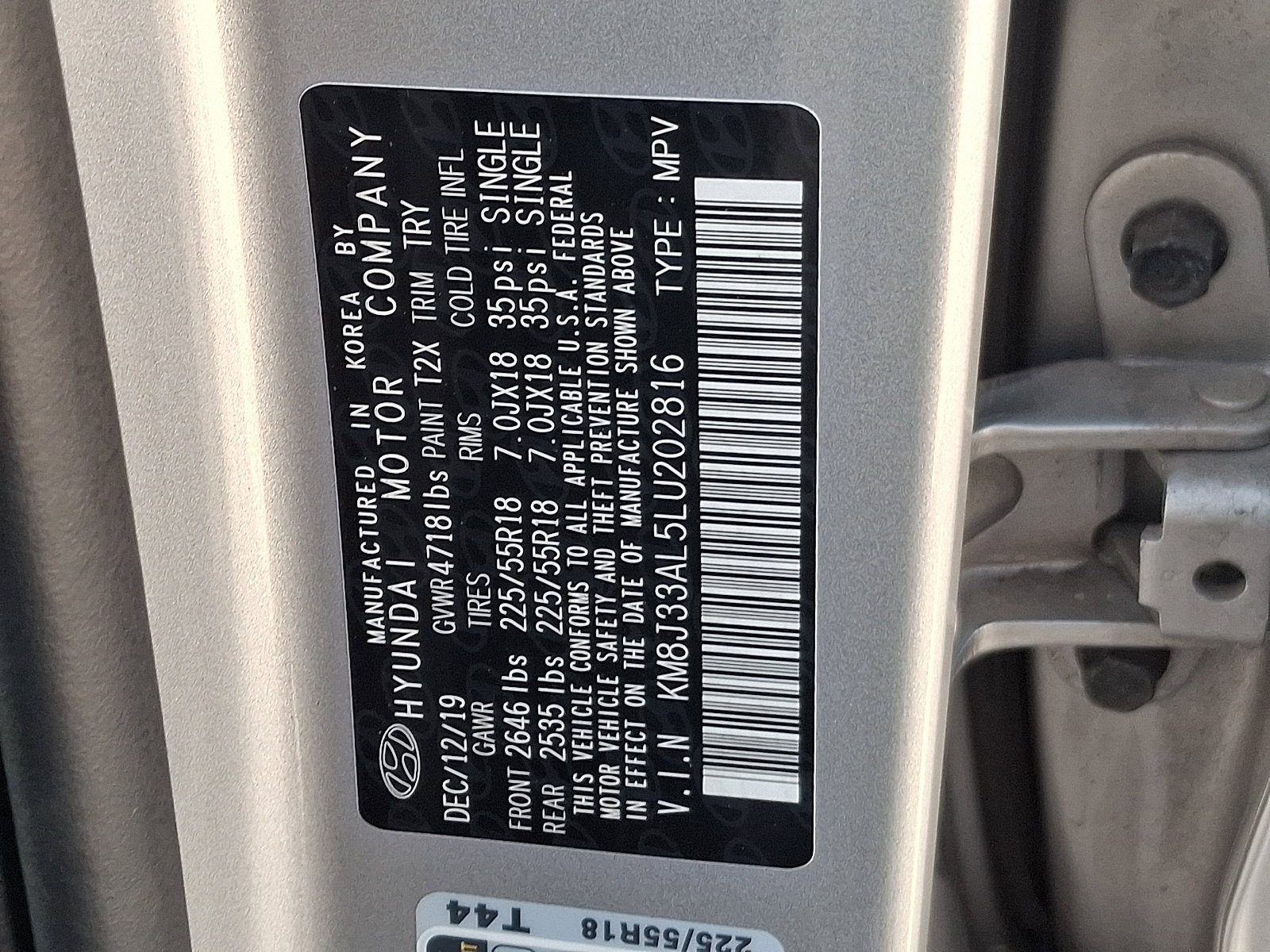 Used 2020 Hyundai Tucson Limited FWD image 28