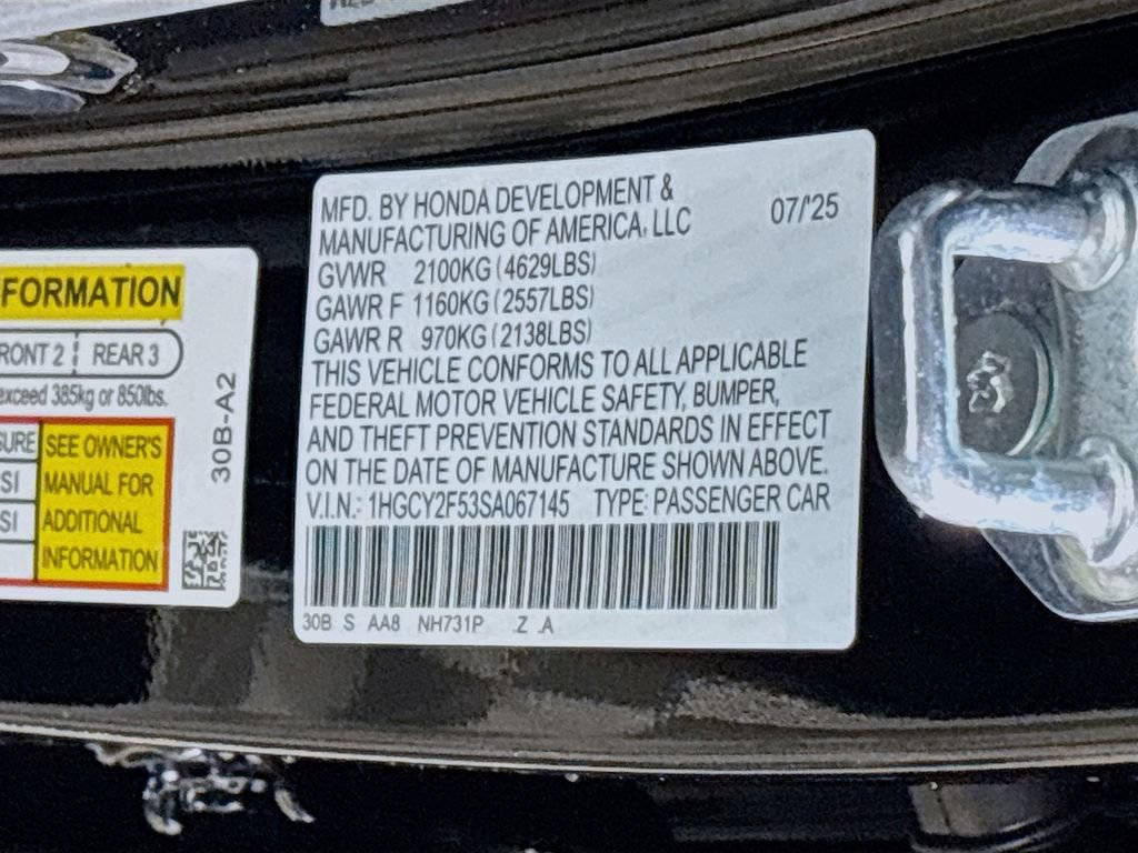 New 2025 Honda Accord Sport image 26