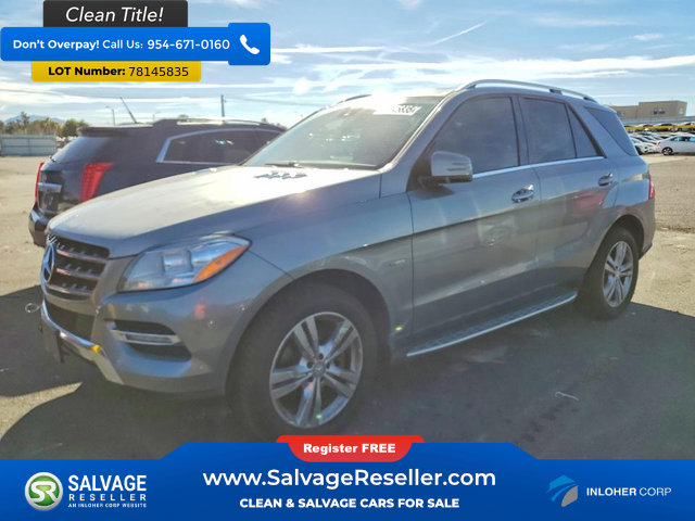 Used 2012 Mercedes-Benz ML 350 BlueTEC 4MATIC image 1