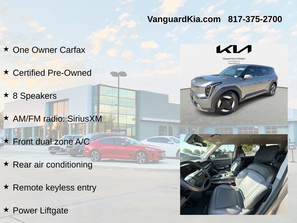 Certified 2024 Kia EV9 Light Long Range RWD image 6