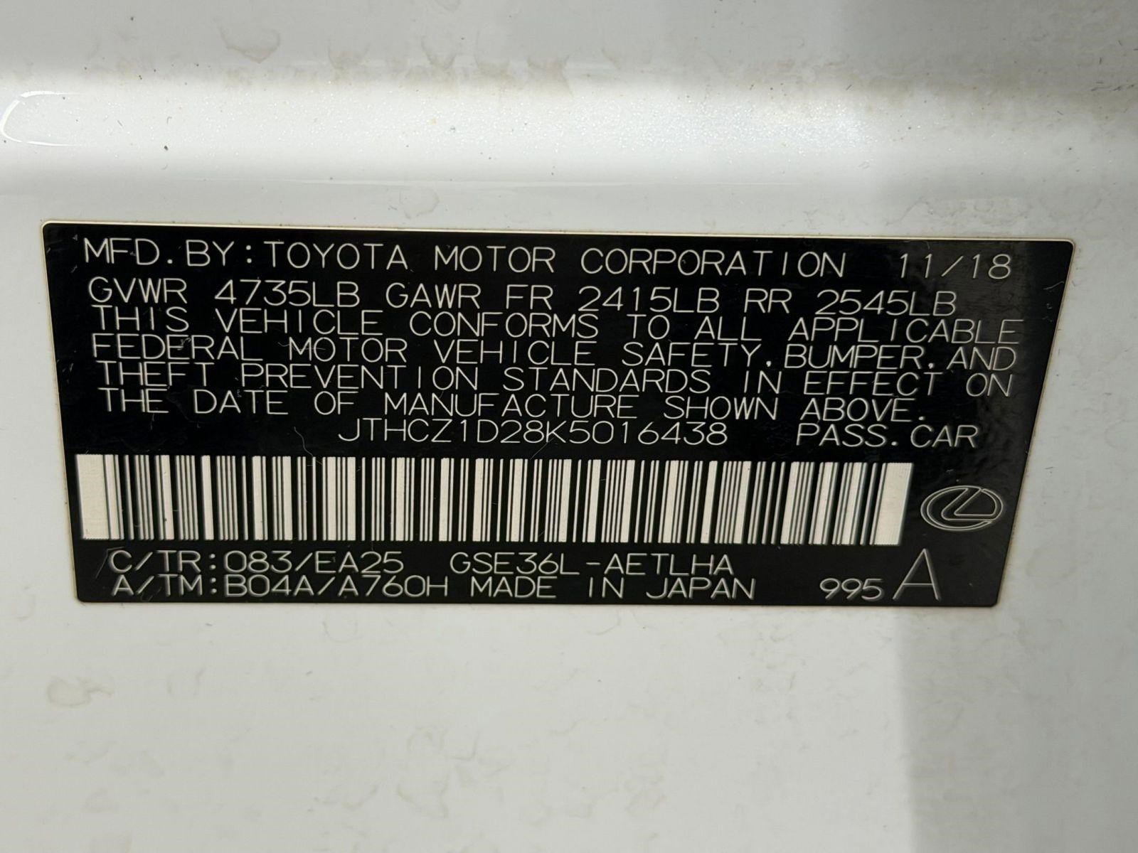 Used 2019 Lexus IS 350 F Sport AWD/4WD image 19