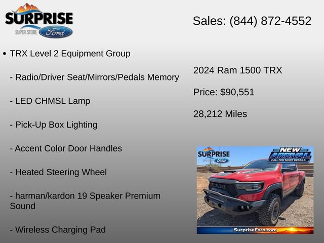 Used 2024 RAM 1500 TRX AWD/4WD image 16