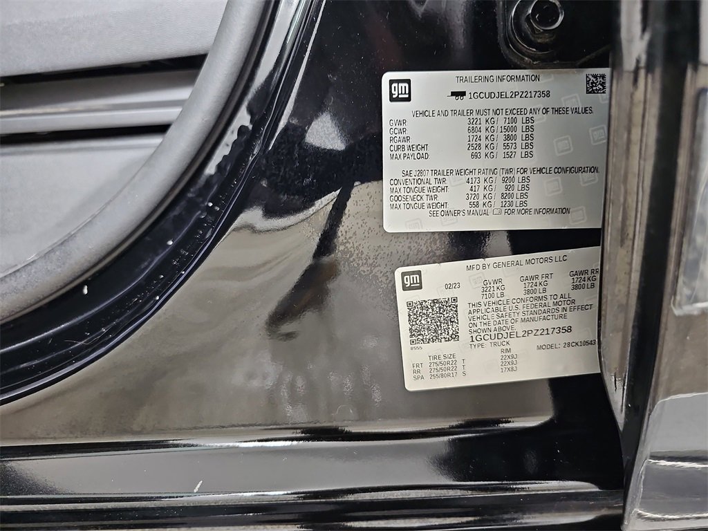 Used 2023 Chevrolet Silverado 1500 High Country w/ High Country Premium Package image 43