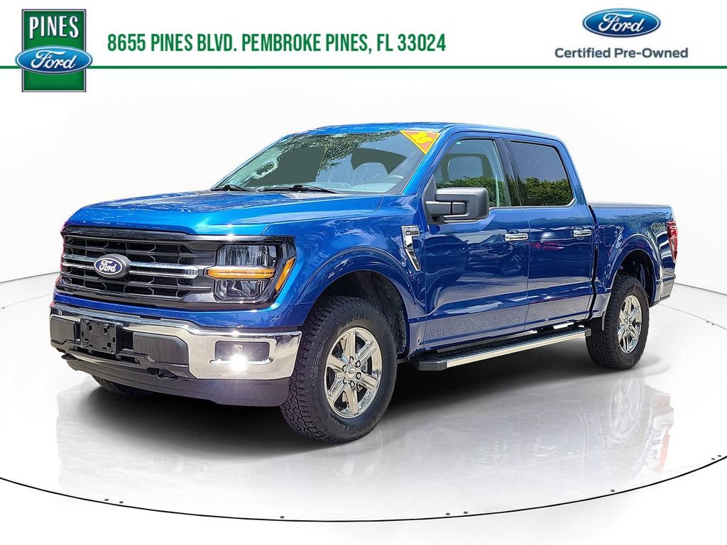 Certified 2025 Ford F150 XLT w/ Equipment Group 301A Standard AWD/4WD 360° Tour