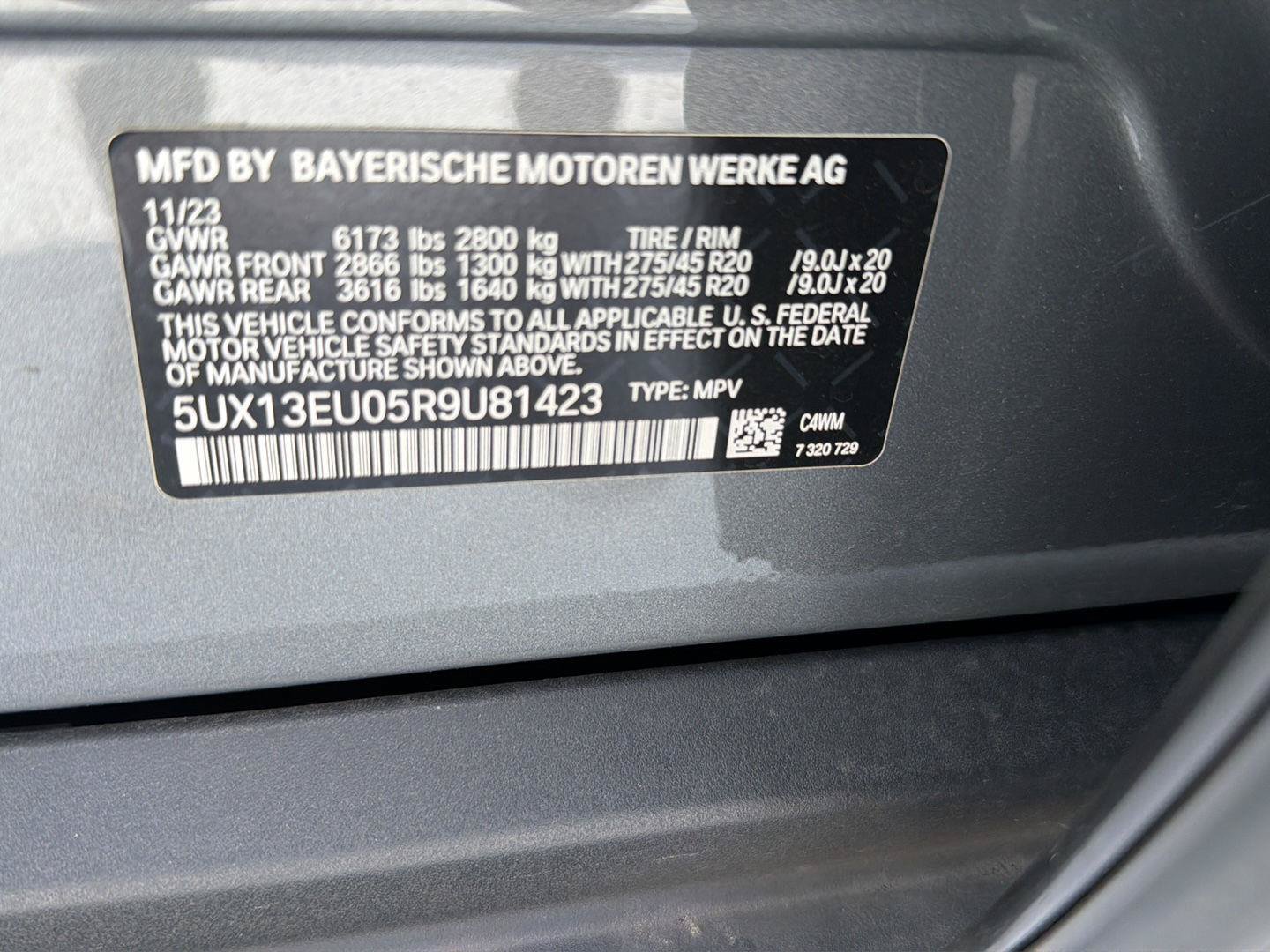Certified 2024 BMW X5 sDrive40i w/ Premium Package RWD image 42