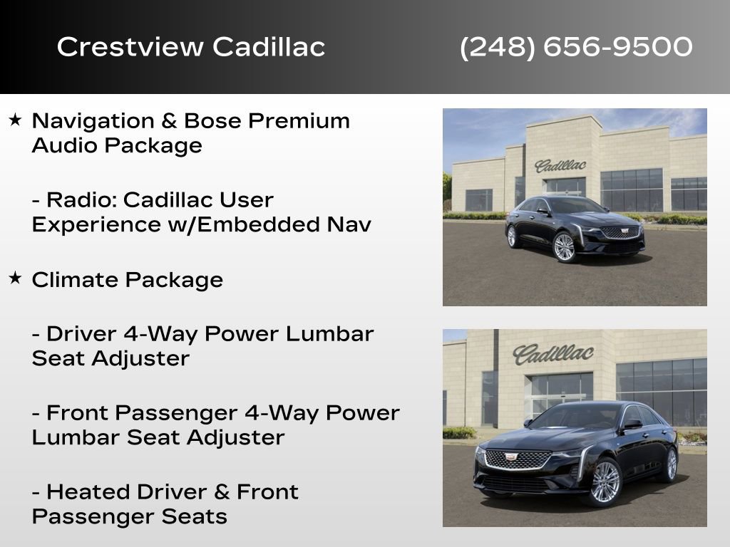 Used 2025 Cadillac CT4 Premium Luxury image 24