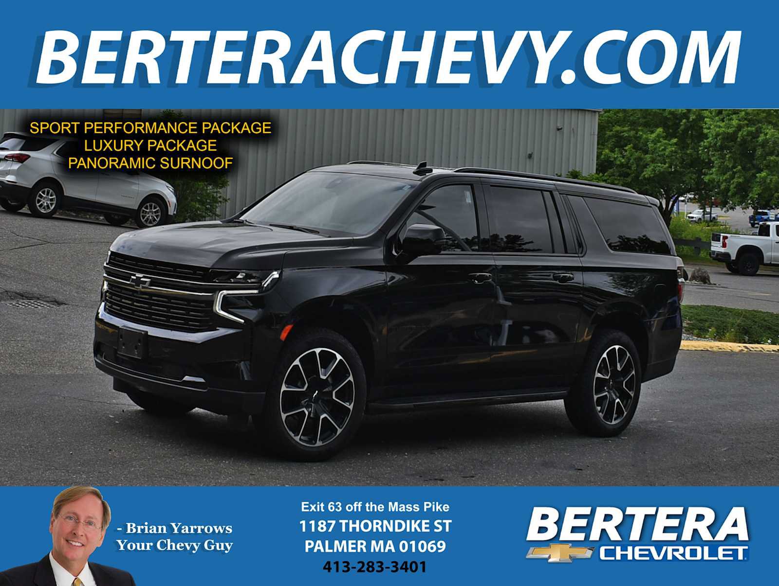 Used 2022 Chevrolet Suburban RST w/ Sport Performance Package AWD/4WD image 1