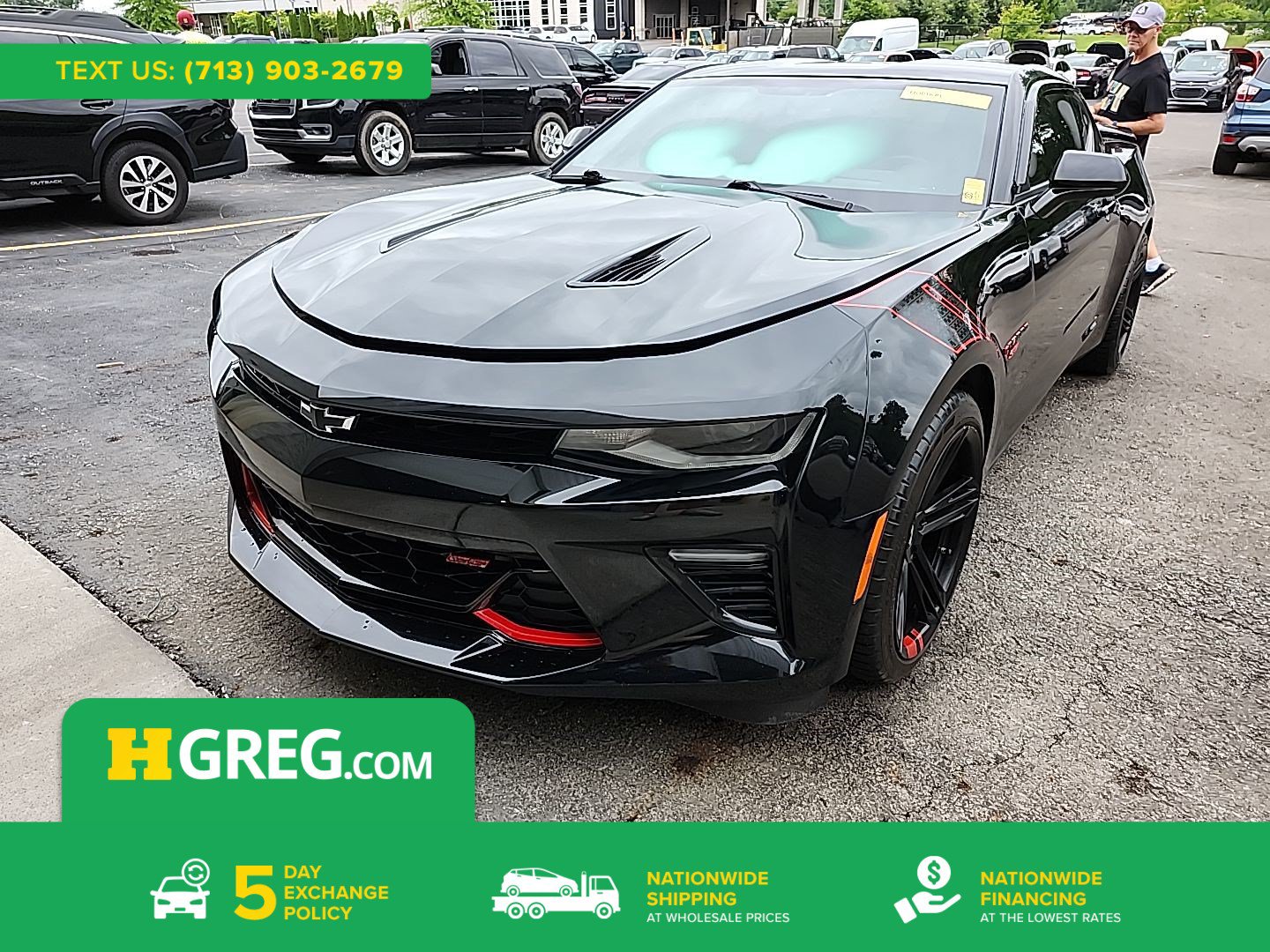 Used 2017 Chevrolet Camaro SS w/ Redline Edition RWD image 1