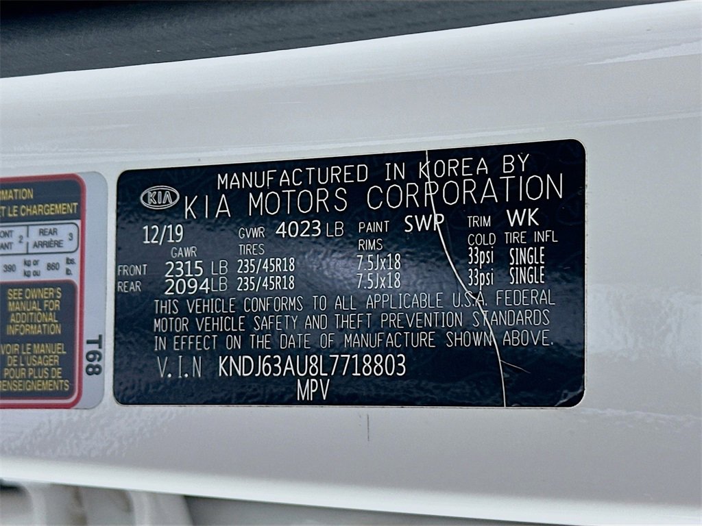 Used 2020 Kia Soul GT-Line w/ GT 2.0L Power Sunroof Package image 29