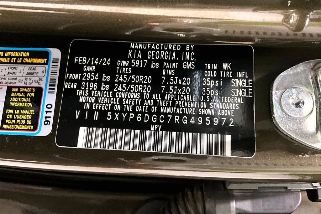 Used 2024 Kia Telluride S w/ S Sunroof Package AWD/4WD image 43