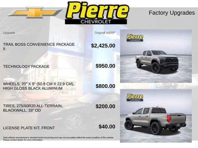 New 2026 Chevrolet Colorado Trail Boss AWD/4WD image 13