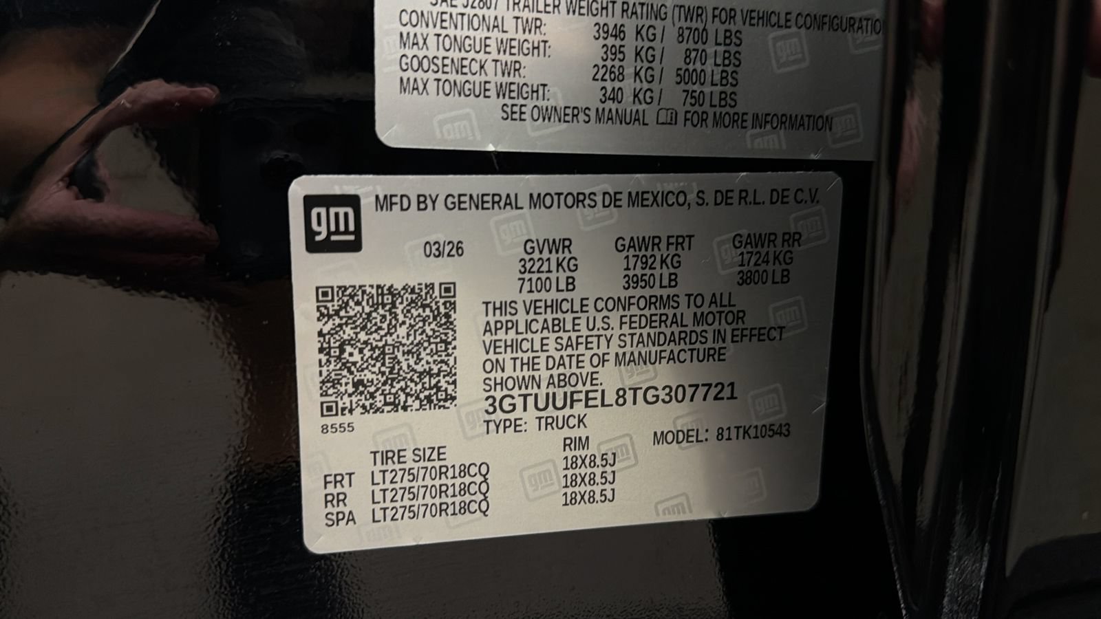 Used 2026 GMC Sierra 1500 AT4X AWD/4WD image 45