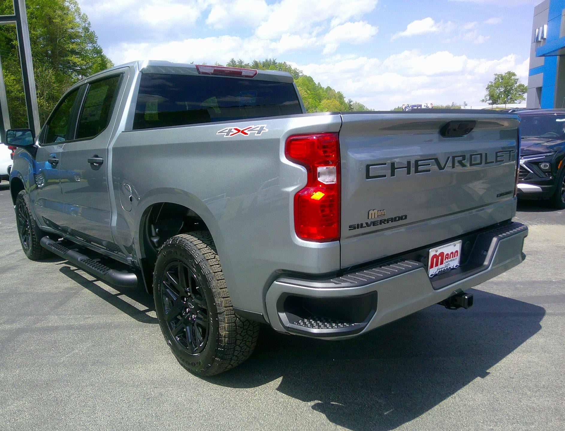 New 2026 Chevrolet Silverado 1500 Custom w/ Turbomax Blackout Package AWD/4WD image 3