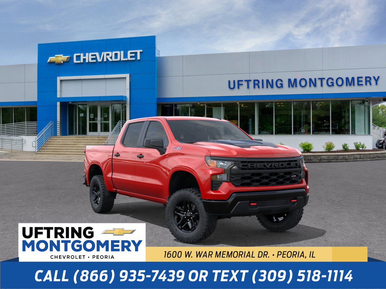 New 2026 Chevrolet Silverado 1500 Custom Trail Boss AWD/4WD image 1