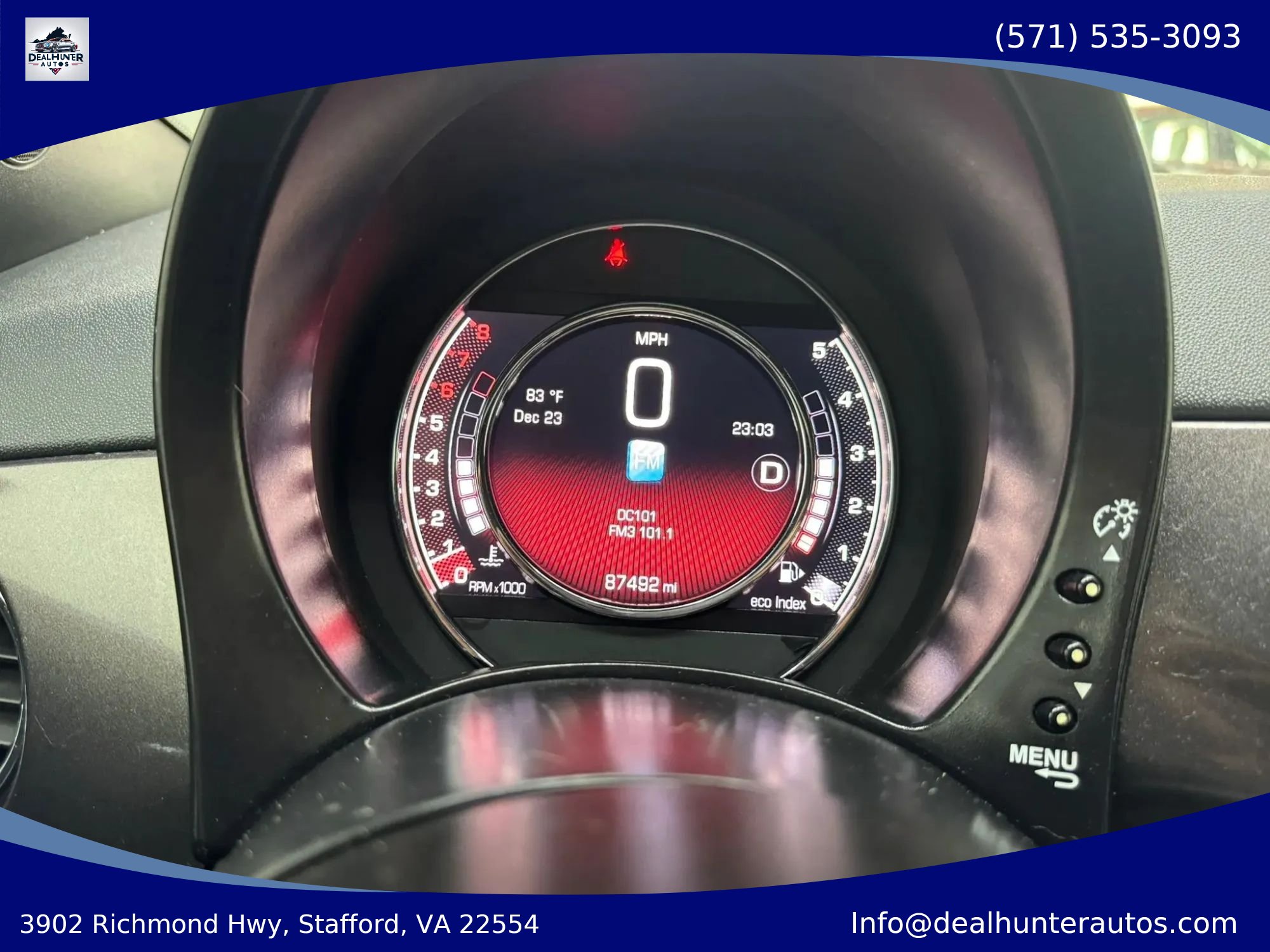 Used 2015 FIAT 500 Sport FWD image 16