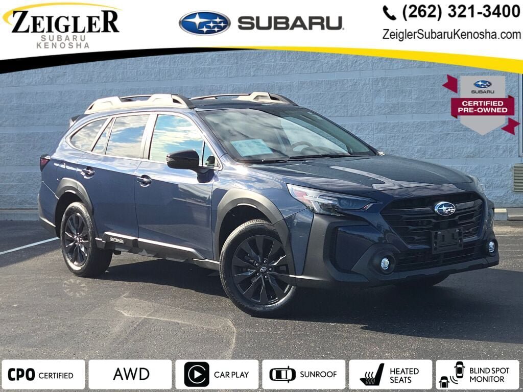 Certified 2024 Subaru Outback Onyx Edition XT