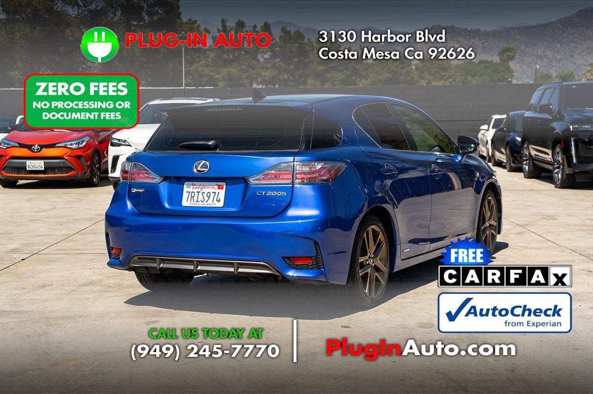 Used 2016 Lexus CT 200h w/ Navigation Package FWD image 7