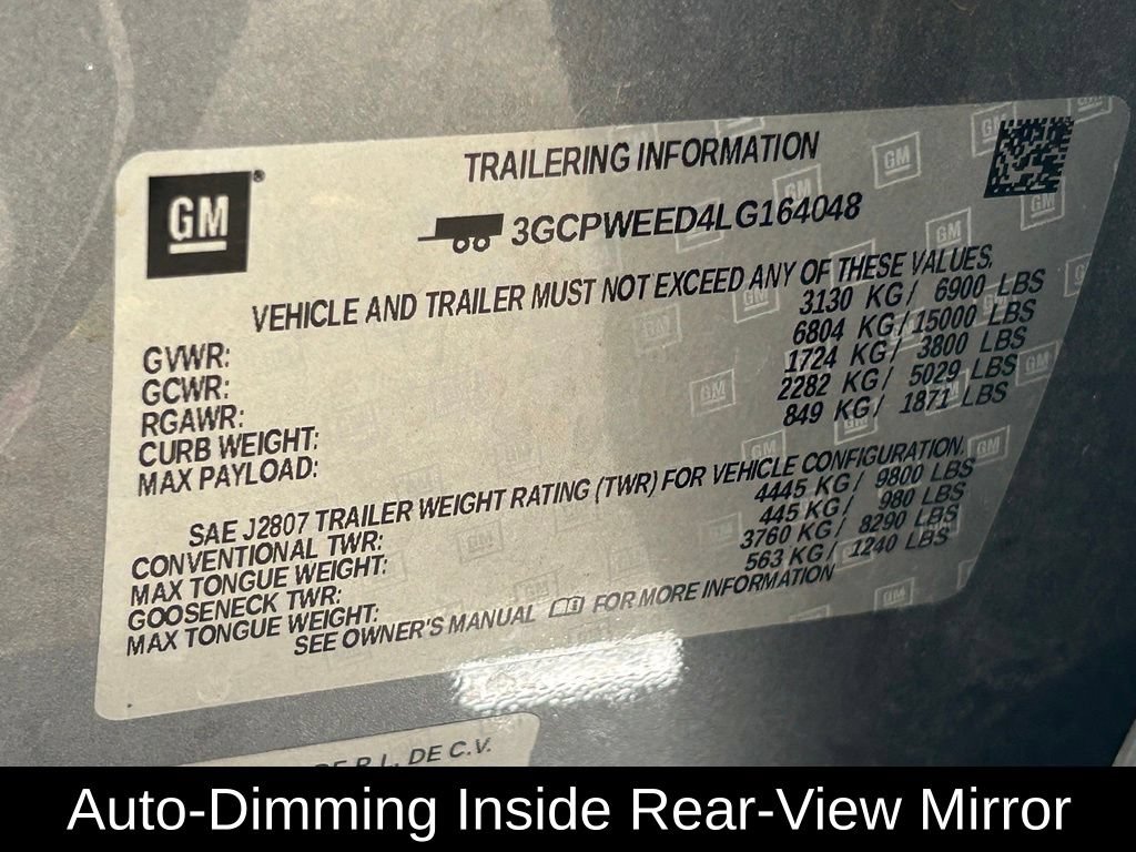 Used 2020 Chevrolet Silverado 1500 LTZ w/ LTZ Plus Package RWD image 48