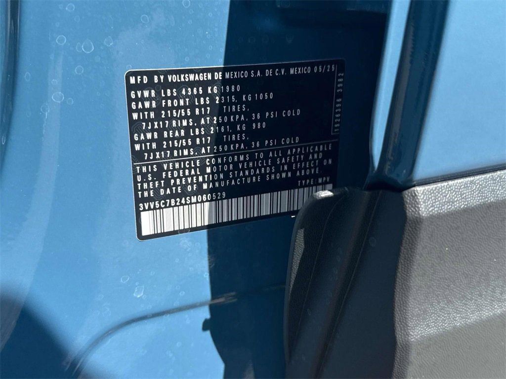 New 2025 Volkswagen Taos S image 25