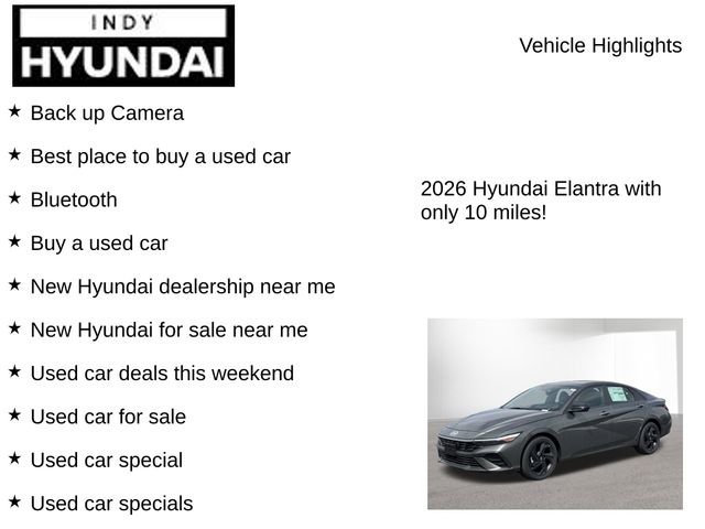 New 2026 Hyundai Elantra SEL Sport Premium FWD image 7
