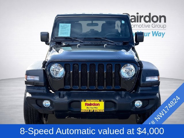 Used 2022 Jeep Wrangler Unlimited Sport AWD/4WD image 2
