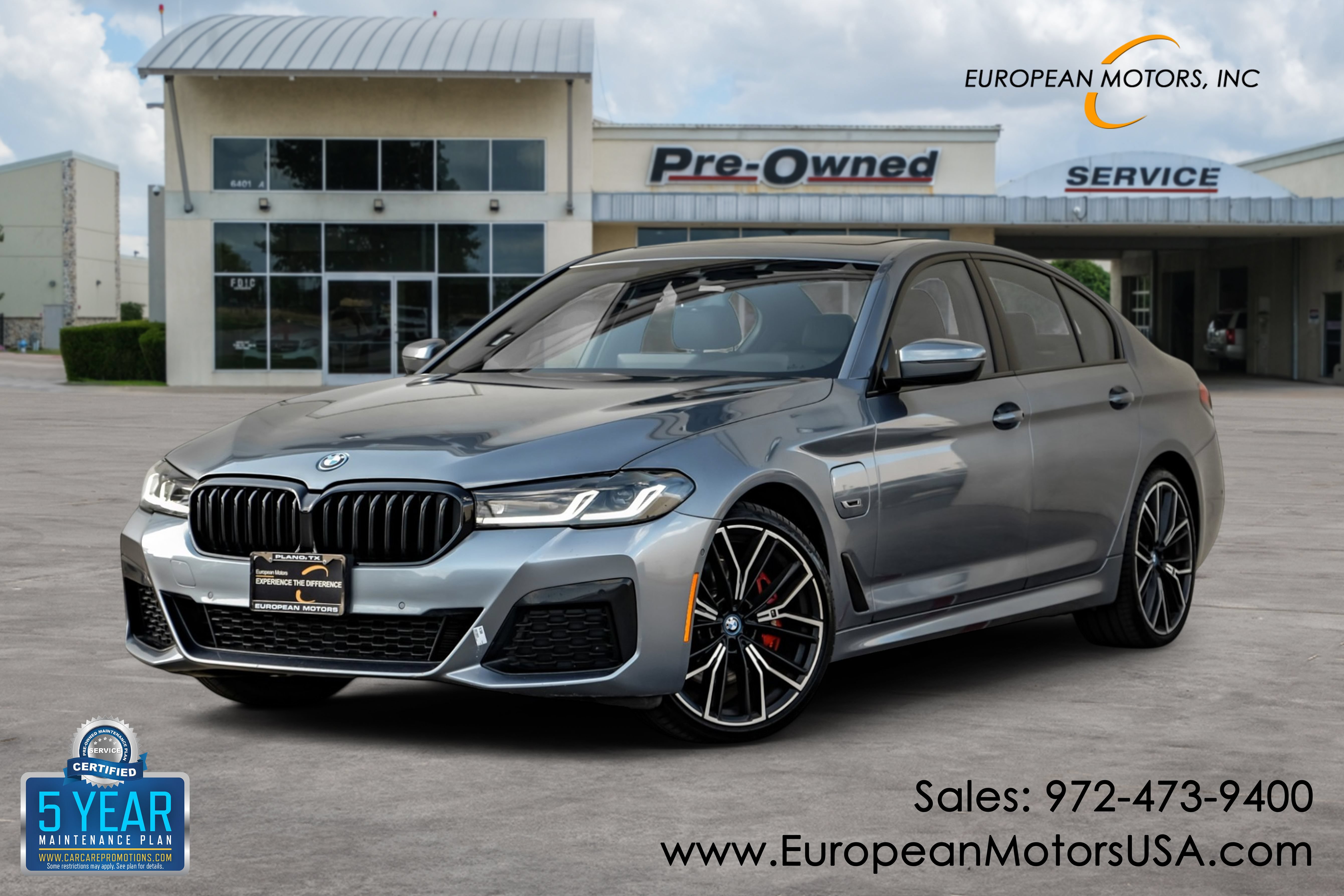 Used 2022 BMW 530e w/ M Sport Package RWD image 1