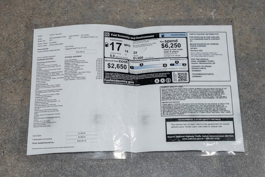 Used 2019 Aston Martin DBS Superleggera image 59