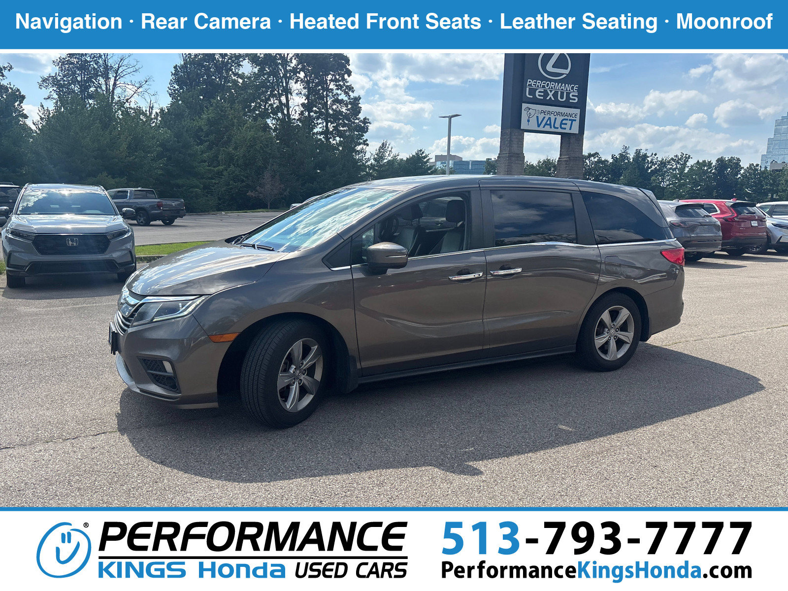 Used 2019 Honda Odyssey EX-L image 1