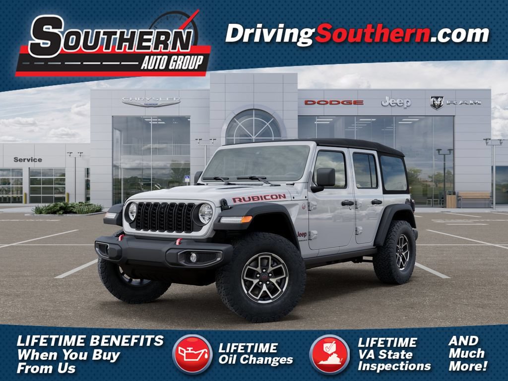 New 2025 Jeep Wrangler Unlimited Rubicon w/ Safety Group