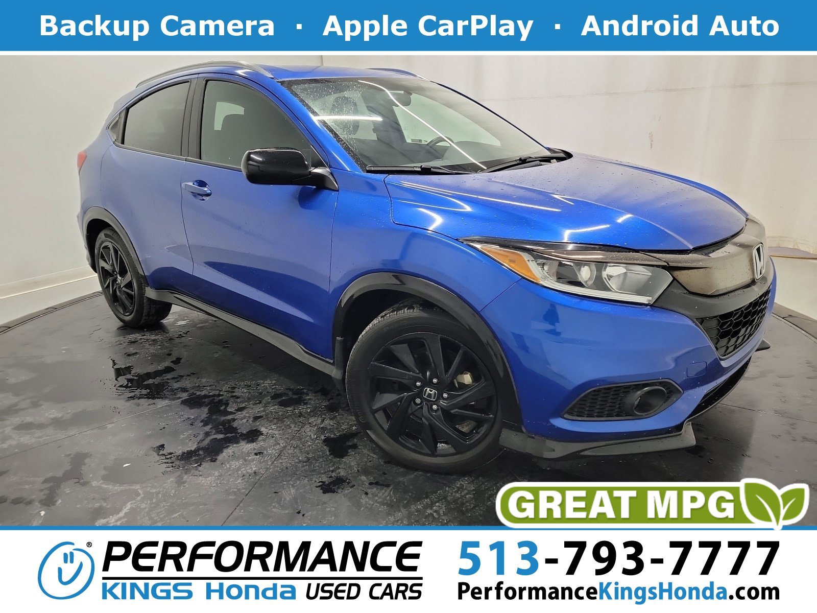 Certified 2021 Honda HR-V Sport