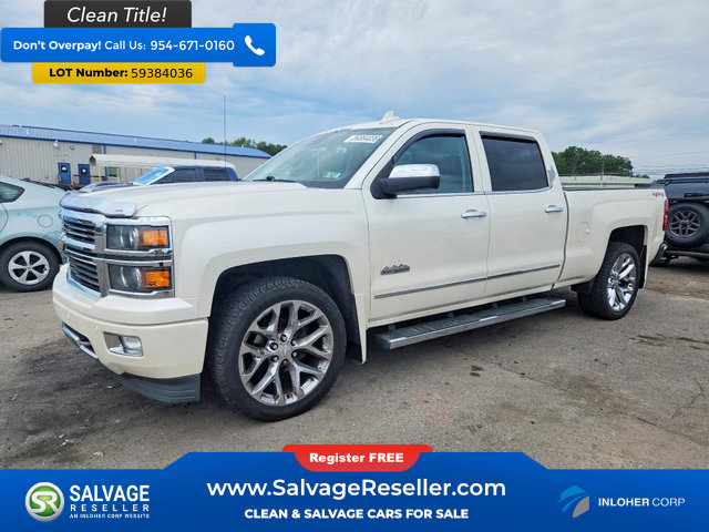 Used 2015 Chevrolet Silverado 1500 High Country w/ High Country Premium Package AWD/4WD image 1