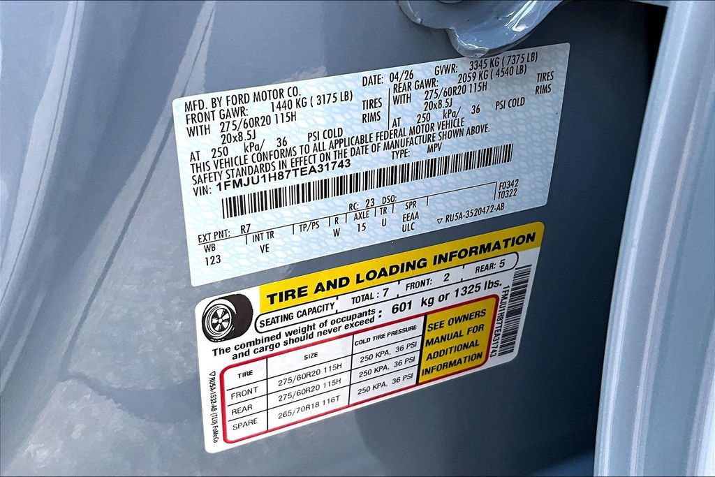 New 2026 Ford Expedition Active RWD image 13