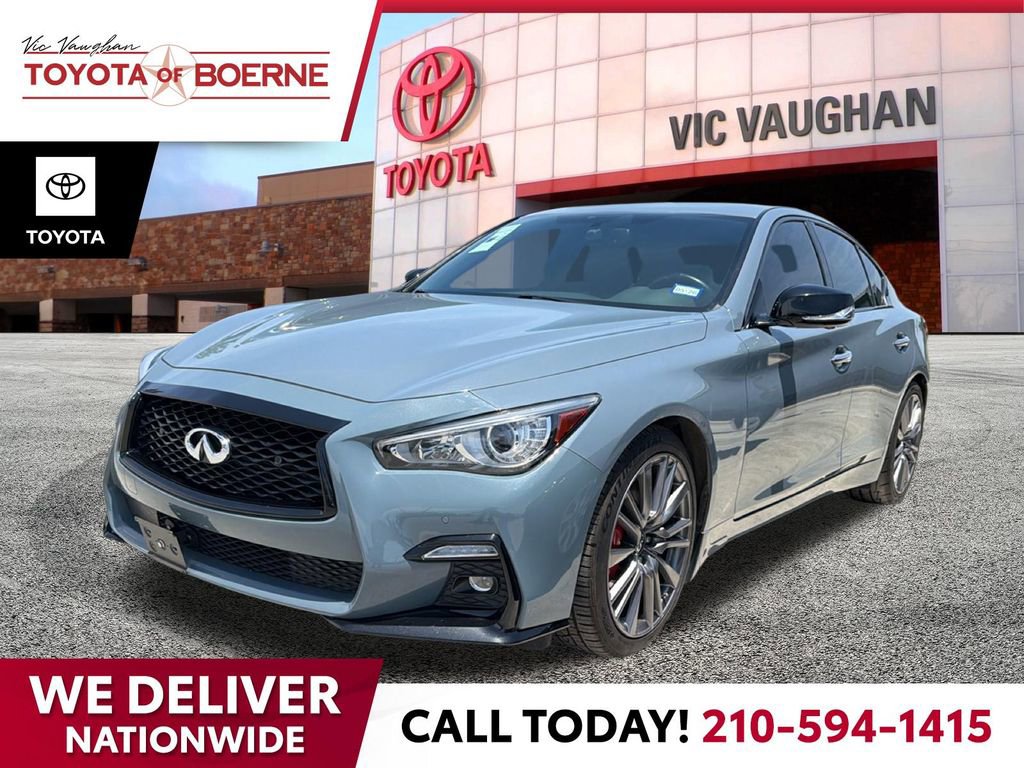Used 2022 INFINITI Q50 Red Sport 400