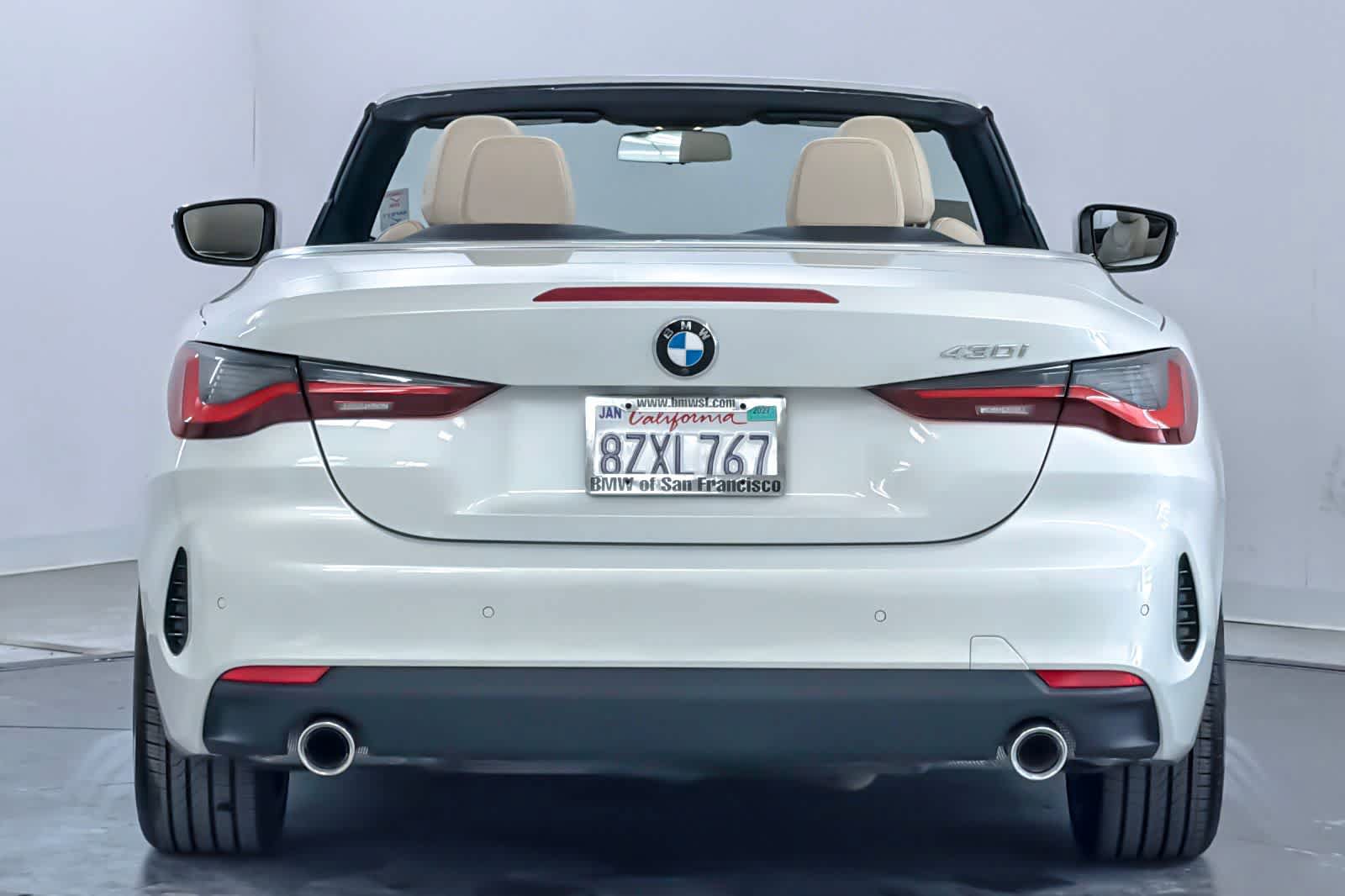 Used 2022 BMW 430i Convertible w/ Convenience Package RWD image 7