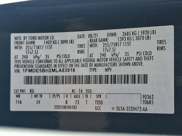 Certified 2021 Ford Bronco Big Bend image 27