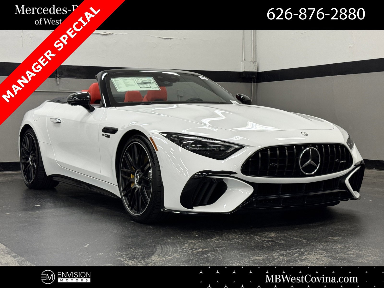 Used 2024 Mercedes-Benz SL 55 AMG 4MATIC image 1