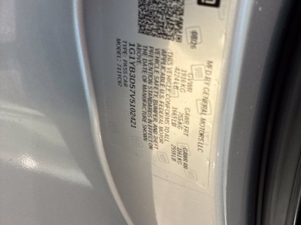 New 2027 Chevrolet Corvette Stingray Convertible w/ Z51 Performance Package RWD image 35