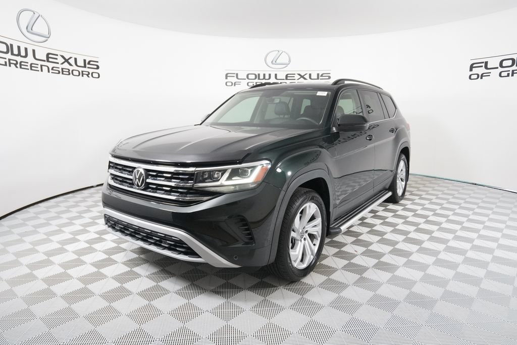 Used 2021 Volkswagen Atlas SE w/ Panoramic Sunroof Package FWD image 1