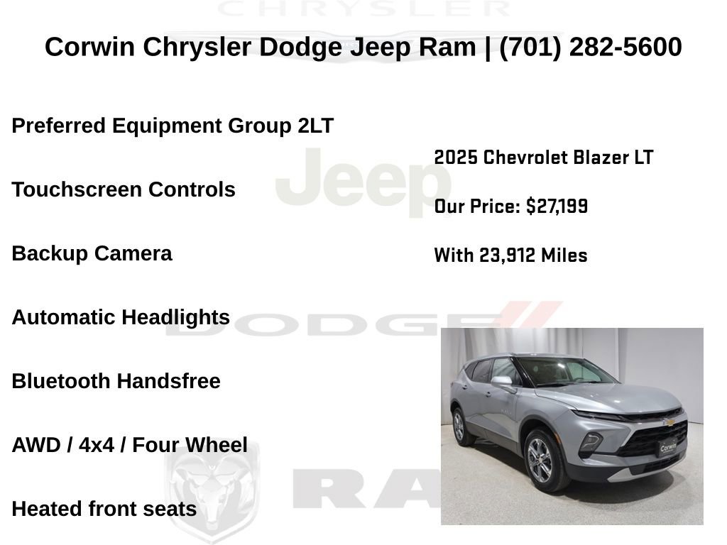 Used 2025 Chevrolet Blazer LT AWD/4WD image 6