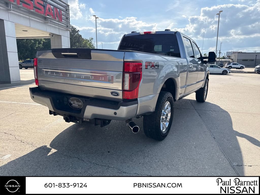 Used 2021 Ford F250 Platinum w/ FX4 Off-Road Package AWD/4WD image 3