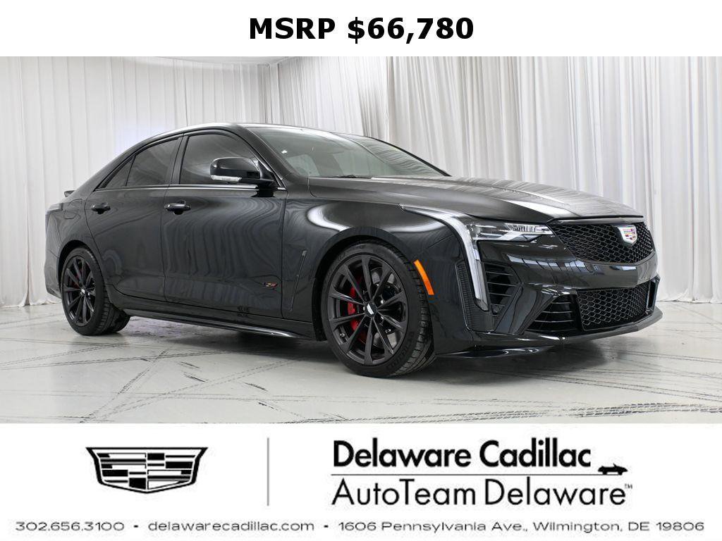 Certified 2025 Cadillac CT4 V Blackwing RWD image 1